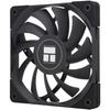 Thermalright 120mm ventilátor do PC s PWM reguláciou 1800 ot./min Vysoký prietok vzduchu Jednoduchá montáž TL-C12015B ventilátor, 4-PIN riadenie, Otáčky, Prietok vzduchu, S-FDB ložisko, Čierny, Montáž,