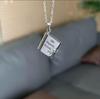 Titanium Steel Love Letter Pendant Necklace for Couples - Clavicle Chain for Girls.