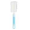 Bottle Brush Detachable Soft Bottle Sponge Scrubber Cup Cleaning Brush for Glass Baby Bottles
