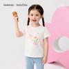 BalaOne: Balabala Short Sleeved T-shirt for Girls, 2026 New Summer Clothes, Pure Cotton