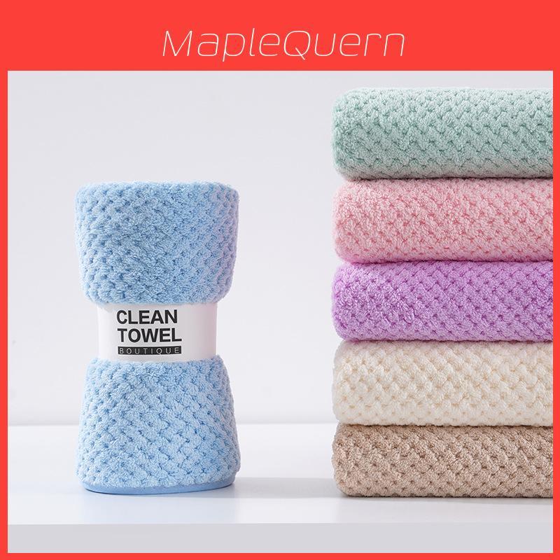 Coral Fleece Face Towel 35x75cm Absorbent Thick Home Use Gift Logo