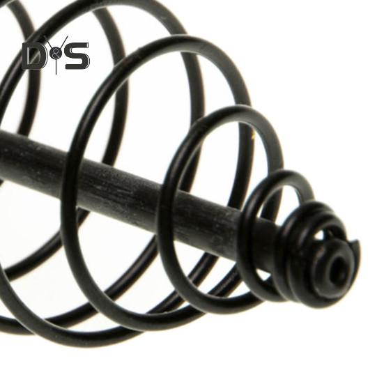 Carp Fishing Feeder with Sinker Spring Coil Inline Method Feeder Bait Thrower Carp Bait Holder Cage Basket Fishing Accessories