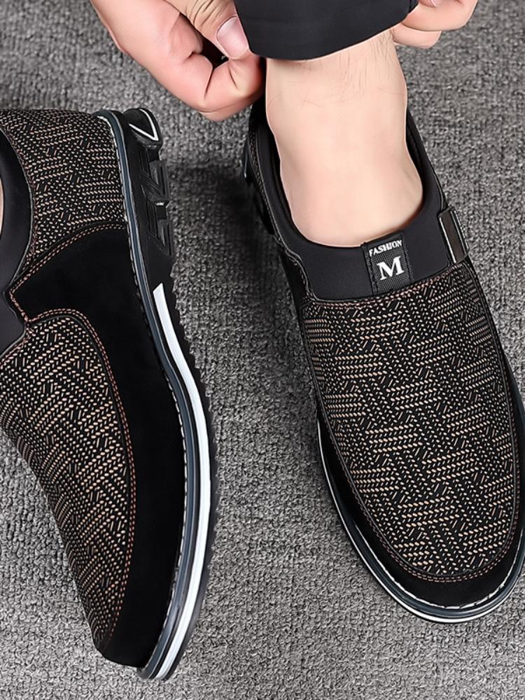Fashion Men's Smart Casual Slip On Loafers With Assorted Colors, Dress Up Walking Shoes