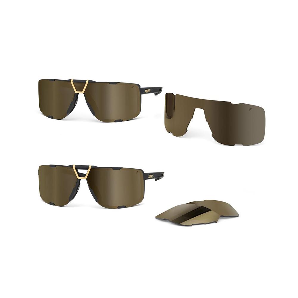 Baegpeosenteu Westcraft, Soft Tect White - Hyper Blue Multilayer Mirror Lens