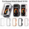 Bling PC Hollow Protector Case For Huawei Watch Band 10 9 8 Diamond Crystal Case Hard Cover Protective Watch Shell Hollow Bumper