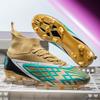 Men Outdoor Football Shoes Training Indoor Soccer Boots Long Spikes Adult Kids Sneakers Non Slip Training Unisex Sport Footwear