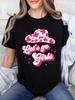 WomenS Style LetS Go Pattern Print Short Sleeve Tshirt Harajuku Sleeve Casual Clothing Street Tops Tees Aesthetic Clothes