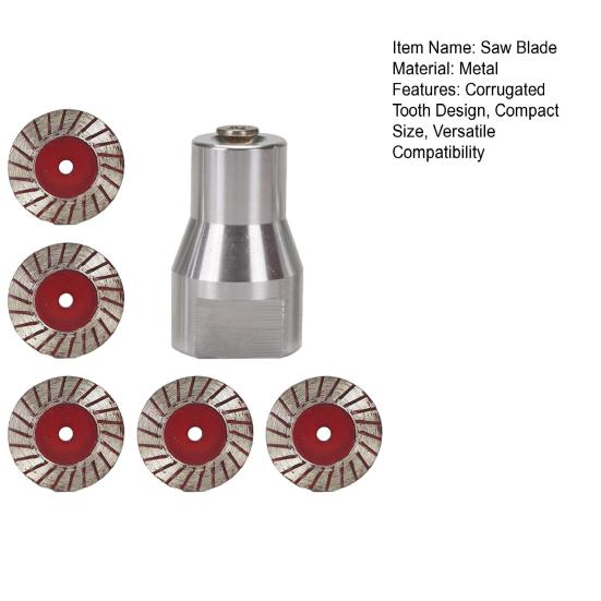 Diamond Saw Blade Corrugated Tooth Design Fast Smooth Stone Cutting Granite Marble Sandstone Engraving