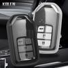 TPU Car Remote Key Case Cover Shell Fob For Honda CRV CR-V Fit Civic Accord HR-V HRV City Odyssey XR-V Key Accessories Keychain