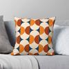 Retro 60S Beans Capsules Pillowcase Polyester Linen Velvet Printed Zip Decor Throw Pillow Case Home Cushion Cover