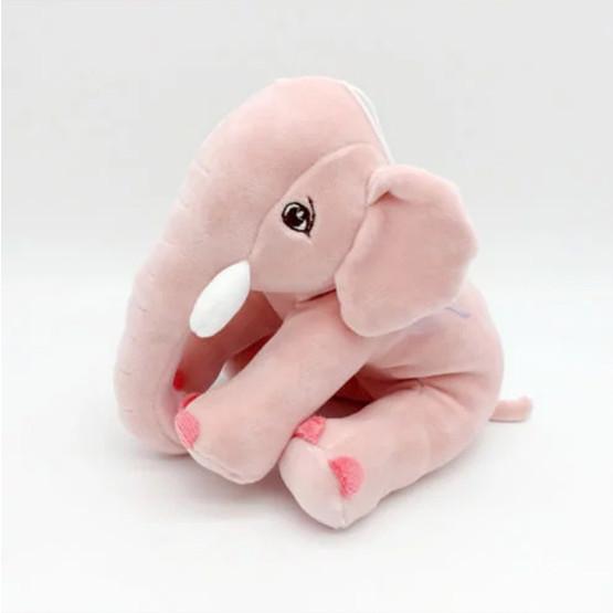 Plush Elephant Toy Doll For Kids Soft Stuffed Animal Gift With Pp Cotton Filling