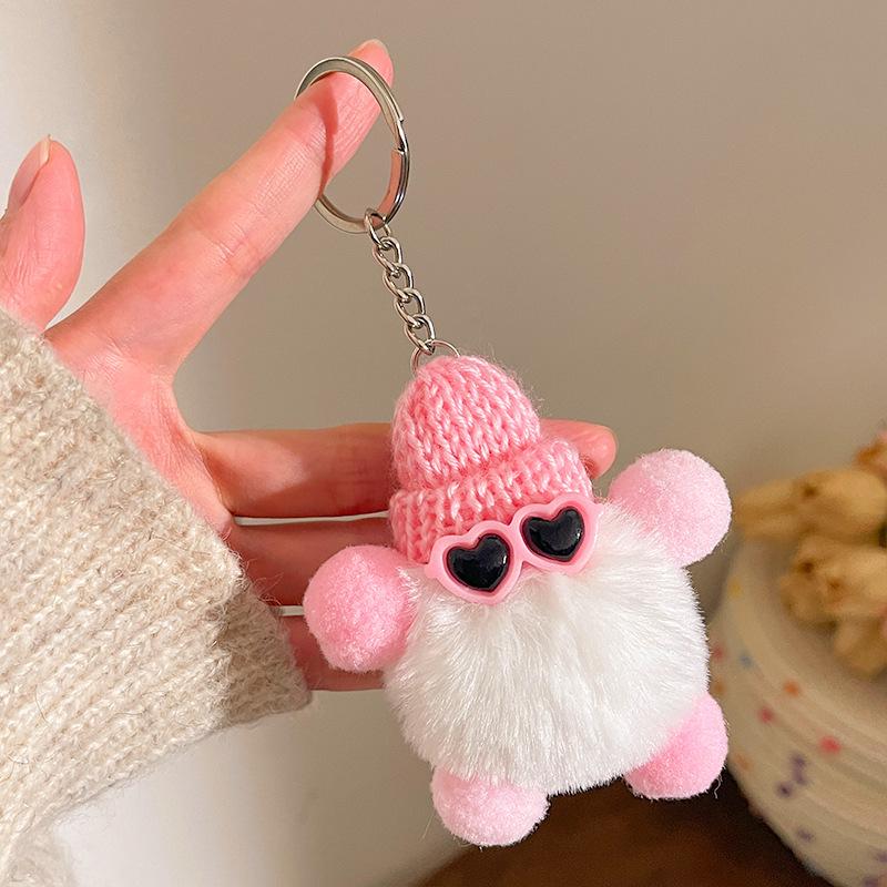 Plush Doll Keychain & Backpack Ornament: Cute Pendant for Events & Promotions