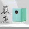 18L Milk Bottle Sterilizer 360 Degrees UV Sterilization Disinfectant Box Silent Drying Disinfectant Cabinet 280 X 320 X 385mm