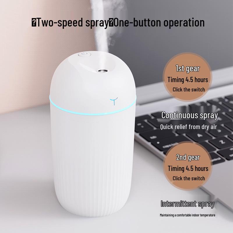 Portable USB Mini Air Humidifier for Home and Bedroom