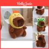 Soft And Cuddly Capybara Plush Toy Keychain Perfect For Bags With Cute Designs And Adorable Features
