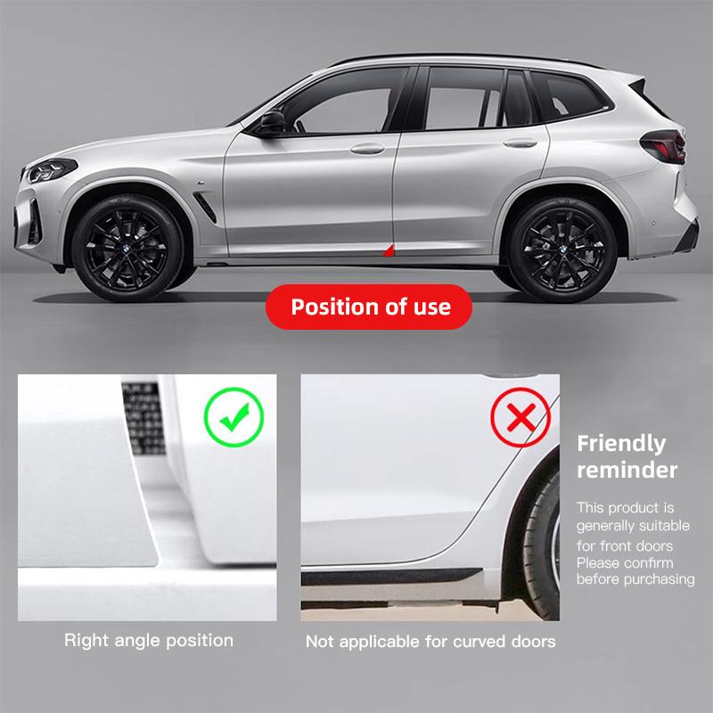 Car Stickers Door Corner Anti-collision Silicone Stickers For BMW Performance F30 F10 E90 F20 E46 E60 E70 E39 E36 Car Supplies EB1