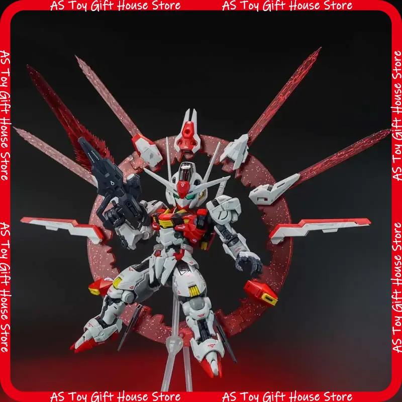New  Q Version Mgsd Supa Chinese Red Aerial With Halo Effect Action Figure Mecha Assembly Model Kit Toys Collectible Ornament