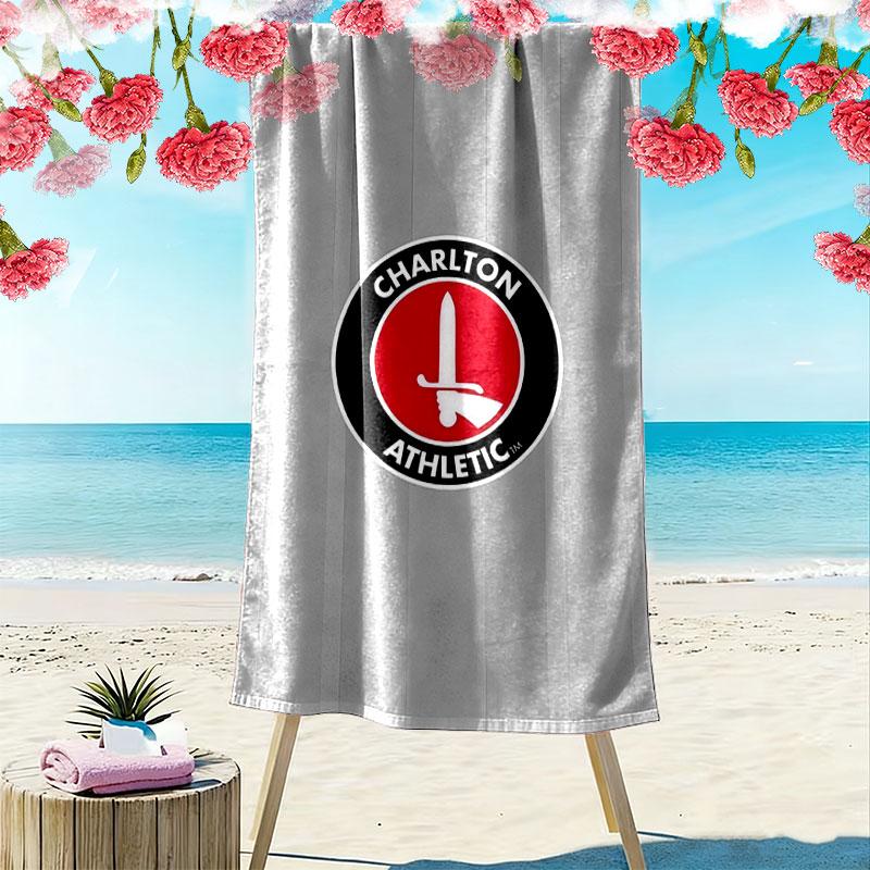 Charlton strandhandduk, Stor mjuk snabbtorkande handduk för strand, camping, simning