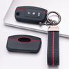 Silicone Key Cover Keychain for Ford 3 Button Flip Key Anti-Scratch Protective, Fits Ford Focus Mondeo Fiesta C-Max Galaxy Kuga Anti-Scratch Against