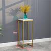 Indoor Stainless Steel Flower Shelf Nordic Simple Decoration Iron Art Plant Rack Balcony Floor-standing Flower Pot Stand
