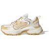 Shadow Fever Fashion Slip Resistant Durable Low Top Dad Shoes Unisex Sneakers White Yellow JQ7623