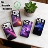 Space For Galaxy Universe Phone Case For iPhone17,16,15,14,13,12,11 Plus,Pro Magnetic For Magsafe Wireless Charging