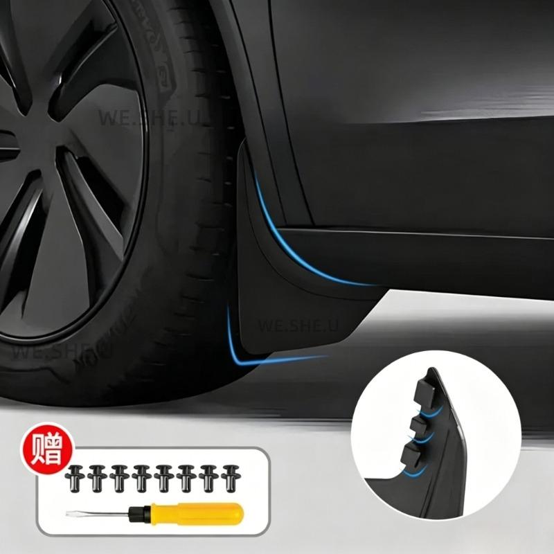 Mud Flaps For Tesla model YL Y Juniper 3 Highland 2026 2027 Mud Flap Splash Guard Mudguard Fender Mud Flaps Accessories