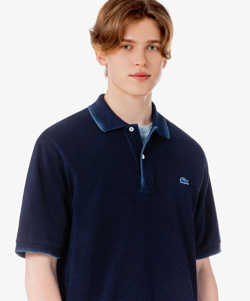 LACOSTE Men'S Jp Indigo Short Sleeve Polo Shirt Ph9428-56G 3Gf