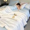 Summer Washed Tencel Quilt Ice Silk Air Conditioner Cool Thin Quilt,Cooling Blanket For Bed Silky Air Condition Comforter
