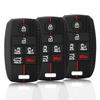 Silicone Car Remote Key Case Cover Fob For Kia New Sedona Grand Carnival Snugly Sorento L580 Kia Doule Carnival Accessories