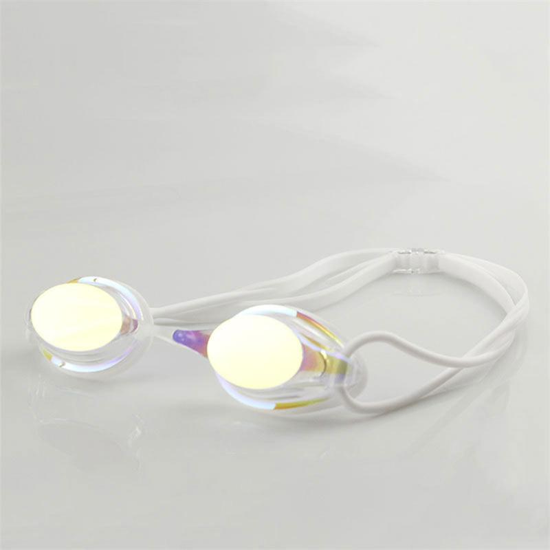 Professional Competition Swimming Goggles Plating Anti-Fog Waterproof UV Protection Silica Gel Goggles