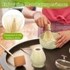 5-delige Matcha Set Elegante Matcha Theeset Bevat Matcha Kom Matcha Klopperhouder Bamboe Matcha Klopper en Lepel voor Thee Liefhebbers