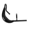 Motorcycle Exhaust Pipe 40mm Dia Aluminum Alloy Noise Reduction Electric Bike Exhaust Tube with Silencer Gasket