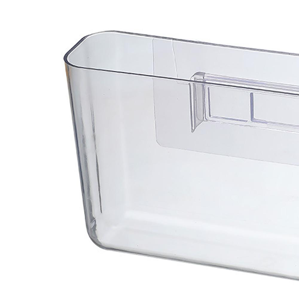 Transparante Wandhouder voor Afstandsbediening Plastic Wandmontage Organizer Kleefbare Opbergbak Slaapkamer