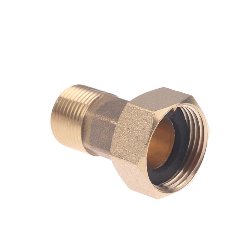 Adaptateur pour compteur d'eau du robinet 1/2 pouce 3/4 pouce Raccord fileté mâle vers femelle Coupleur Connecteur Pour compteur d'eau