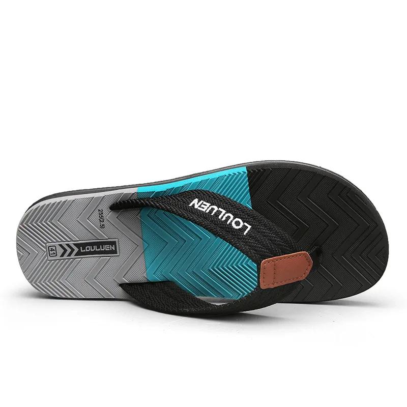 Mode Zomer Heren Slippers Outdoor Vrije Tijd Strand Teenslipper Heren Teenslipper Clip Voet Sandaal Plus Size 39-45