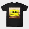 T-shirt da uomo con stampa taglia asiatica R.E.M. T-shirt in Cotone con Stampa Termoadesiva No-Cut Album Out Of Time