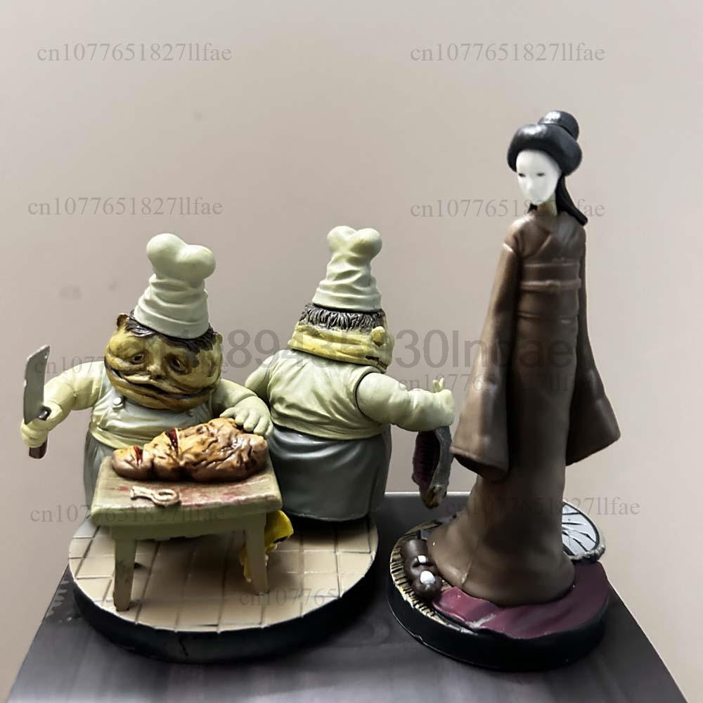 Little Nightmares THE TWIN CHEFS THE LADY Anime Figure Mono Action Figure Model Toys Cool Doll Birthday Present For Friends