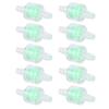 10PCS Set PP Plastic Aquarium Water Pump Hose Filter Silicone Tube Green Fish Tank Filter 4MM 8MM Aquarium Supplies