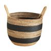 Woven Plant Basket Decorative Flower Pot Shopping Home Decor Planter Container Storage