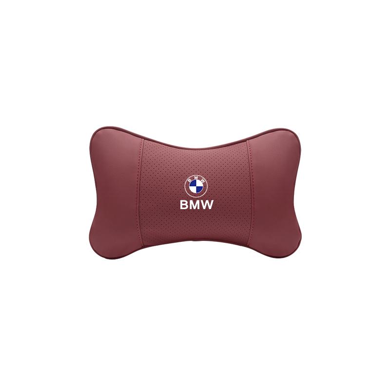 FA5Car Leather Seat Headrest Neck Support Protector Interior Accessory For BMW G80 G06 G07 G42 G14 G15 G16 F82 F20 F21 F83 M2 M3 M4