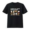 Ik bak, dus verstik mensen niet, bakkerijmoeder cadeaus, schattig bakker shirt, grappig T-shirt, ronde hals top, taartliefhebber, broodmaker, vintage, Gewassen