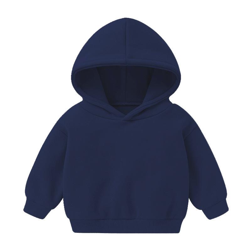 Pulover cu glugă pentru copii, căptușit, îngroșat, cald, toamnă și iarnă, desen animat, dinozaur, băieți, fete, galben, topuri cu mânecă lungă, pentru copii