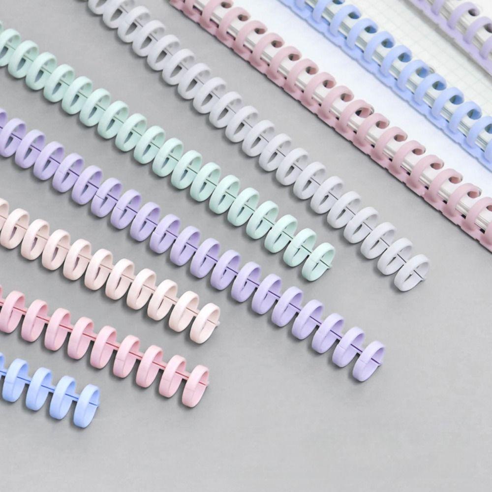 10 sztuk spinka do segregatora luźne kartki pierścień 12mm 30 otworów kółka do książek album scrapbooking notatnik decoument