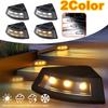 Solar Step Lamp Outdoor Waterproof Wireless Garden Stair Lighting for Patio Walkway Deck Steps Garden Decorative Lights