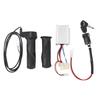 12V 250W Bike Controller Kit Twist Throttle Grip Ignition Switch Accurate Control Versatile Bike