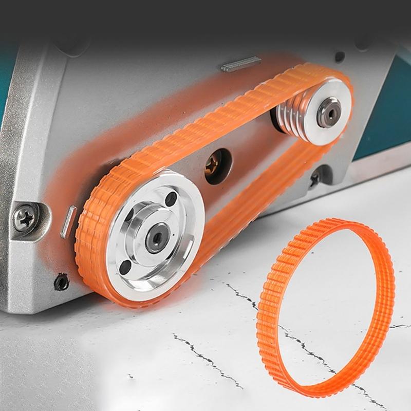 High Strength Plastic Drive Belt For 1900B Electric Planer 9.6mm Wide 238mm Cut Length Durability And Quiet Design