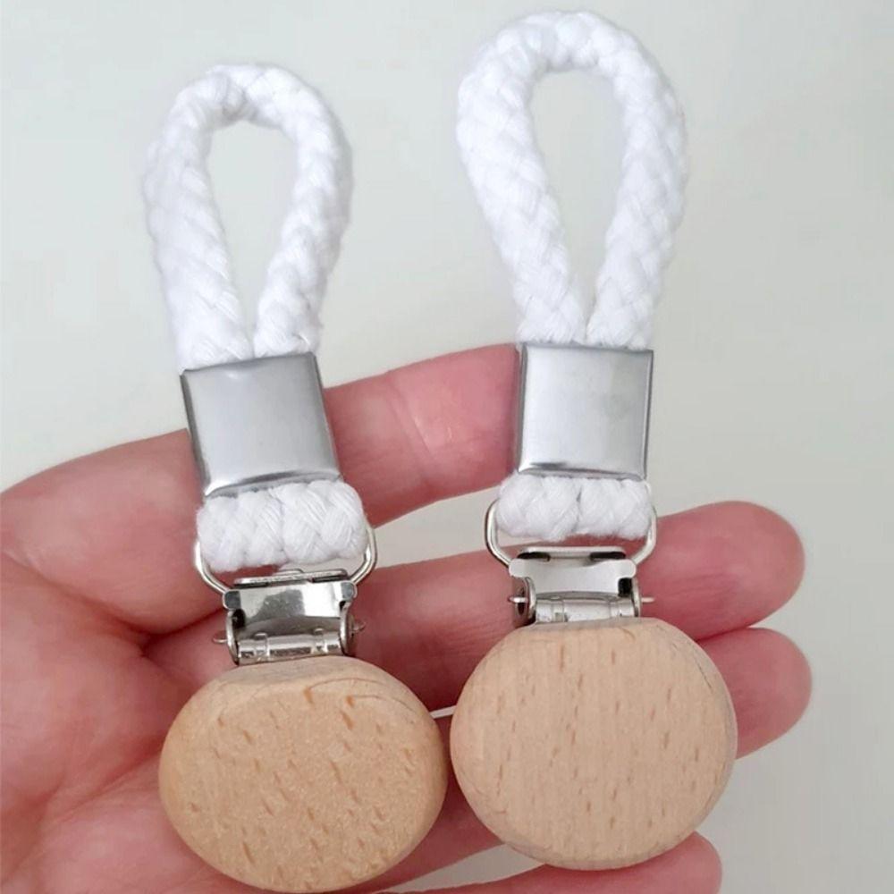4Pcs Braided Towel Hanging Clips Cotton Loop Wear-resistant Small Woven Rope Clamps Space Saving Convenient Hand Towel Hanger