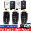 2008-2021 für Toyota Land Cruiser 200 Prado 150 LC200 LC150 Fernbedienung Schlüsselhülle Upgrade 2/3/4 Tasten Zubehör Schlüsselhülle