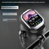 2025 Wireless Bluetooth 5.4 Ai Translation Earphones Smart Touch Screen Noise Cancellation Headphones Customized Long Standby Earbuds for Android iOS 
